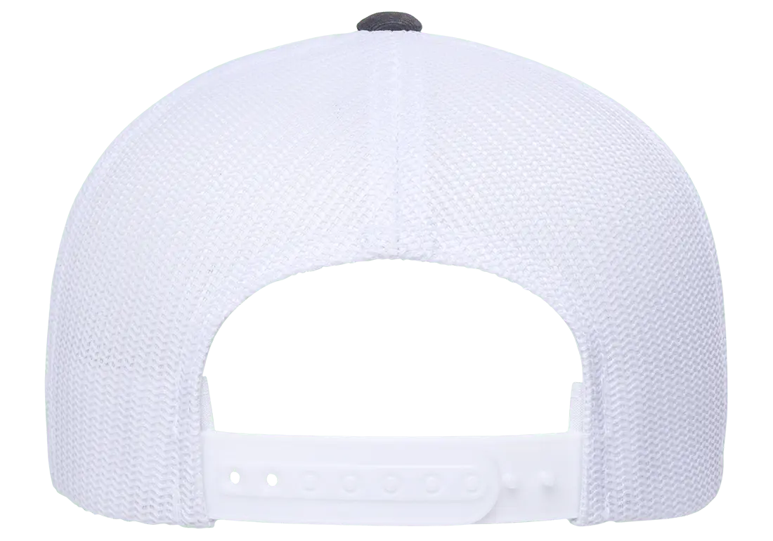Flexfit YP Classics® recycled mesh retro trucker cap 2-tone