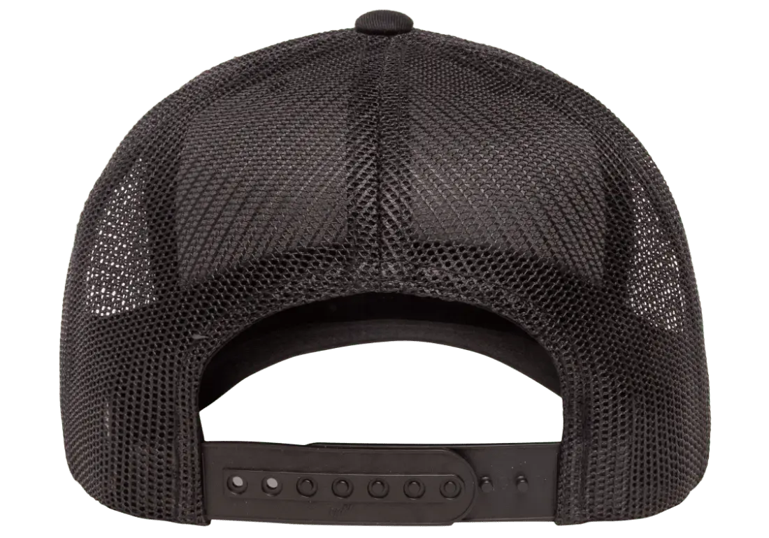 Flexfit YP Classics® recycled mesh retro trucker cap