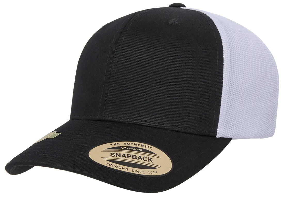 Flexfit YP Classics® recycled mesh retro trucker cap 2-tone