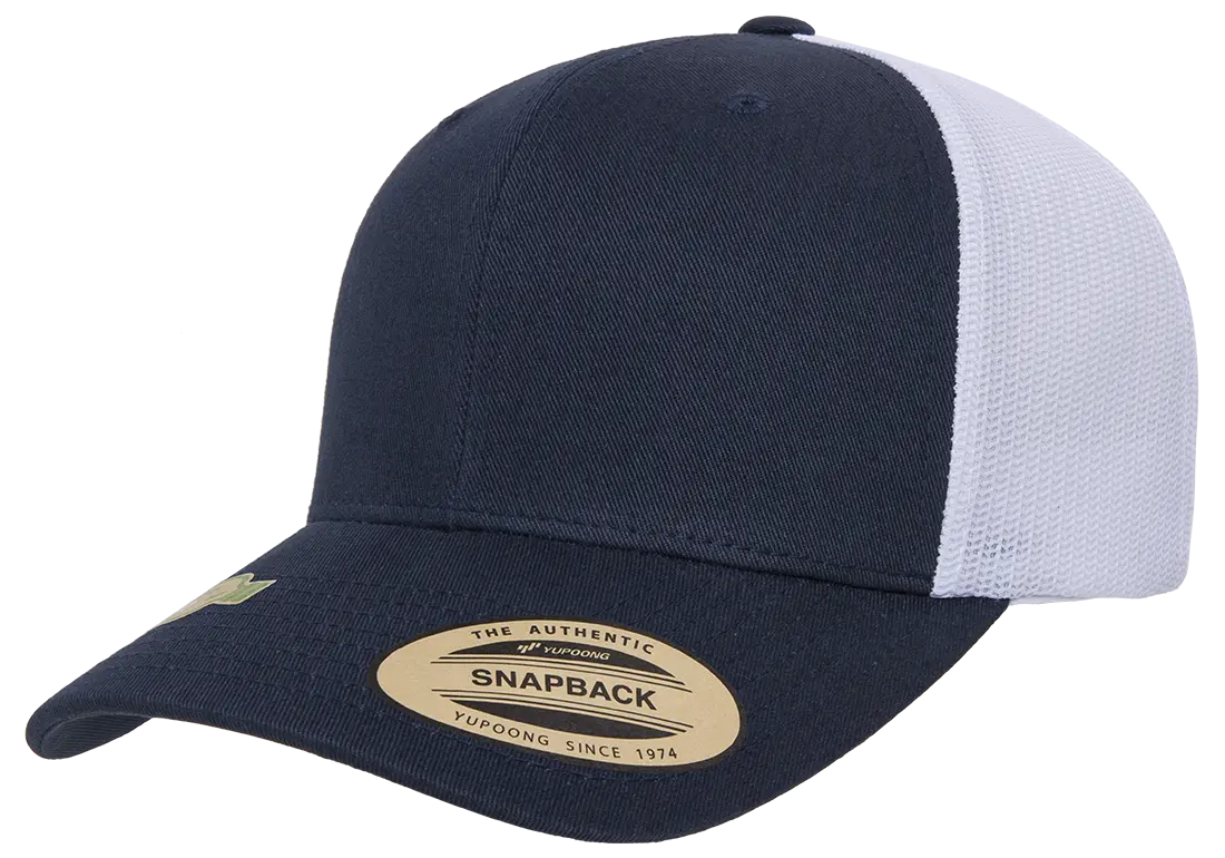 Flexfit YP Classics® recycled mesh retro trucker cap 2-tone