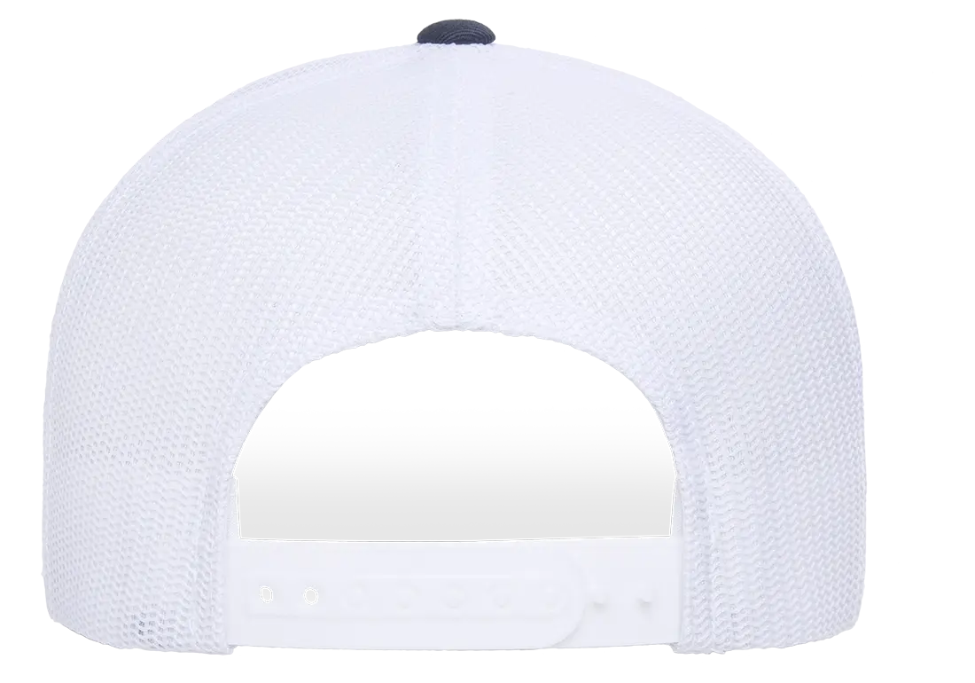 Flexfit YP Classics® recycled mesh retro trucker cap 2-tone