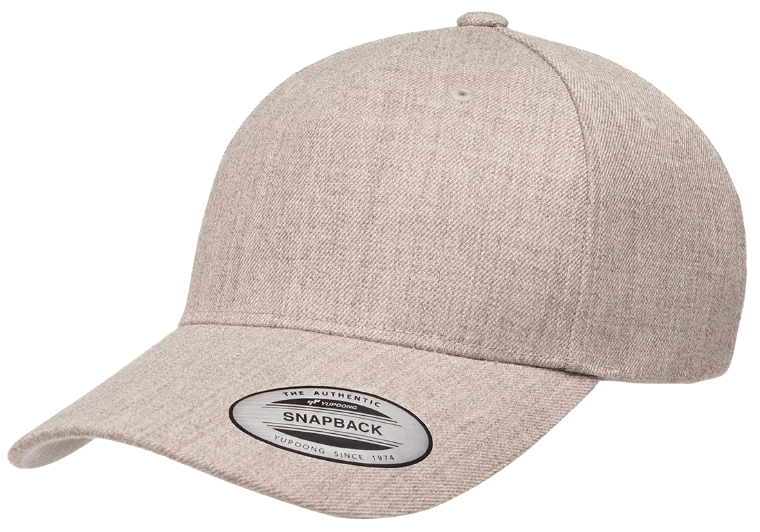 Flexfit YP Classics® 5-panel premium curved visor snapback cap