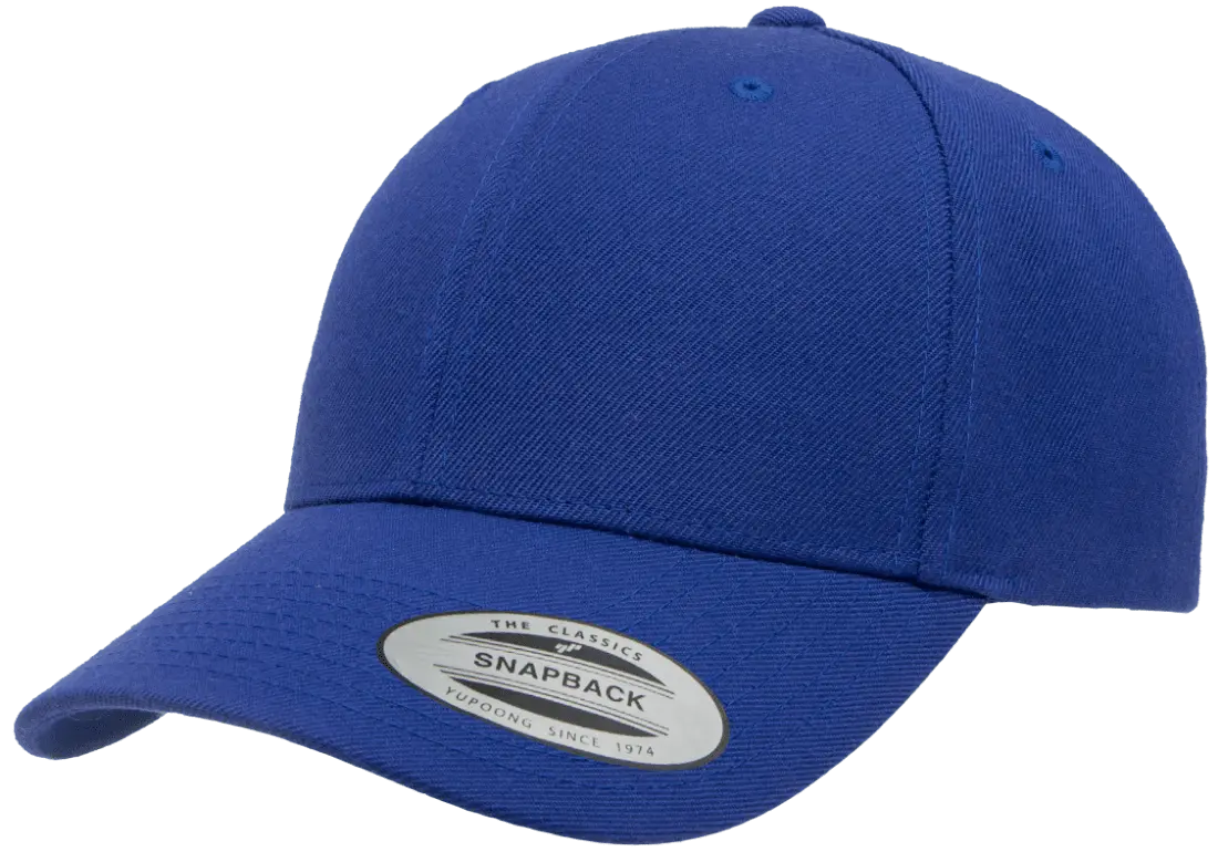 Flexfit YP Classics® premium curved visor snapback cap