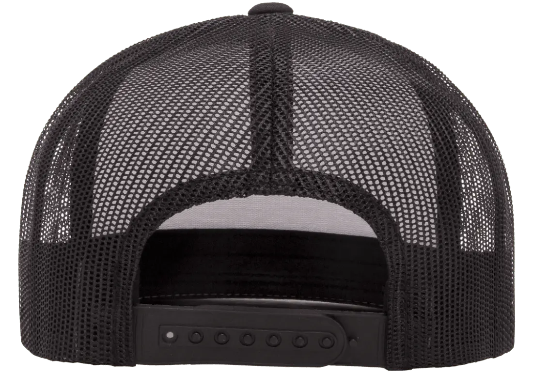 Flexfit YP Classics® retro trucker cap with white front panel