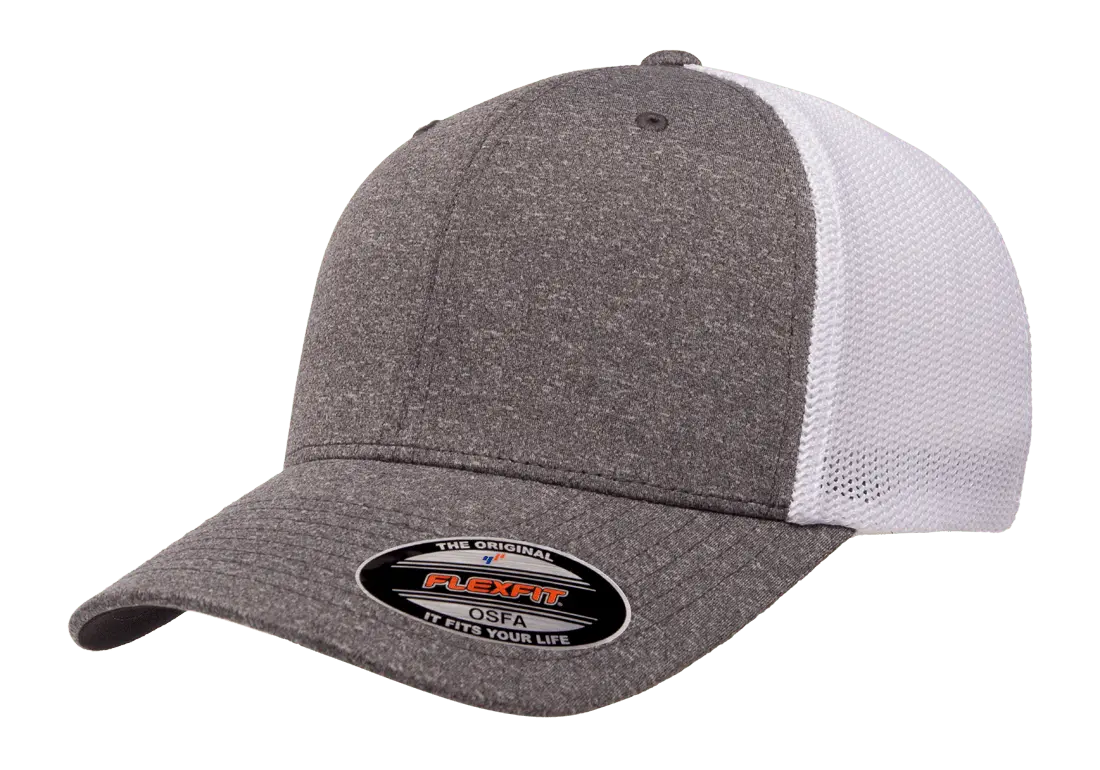 Flexfit® melange trucker cap