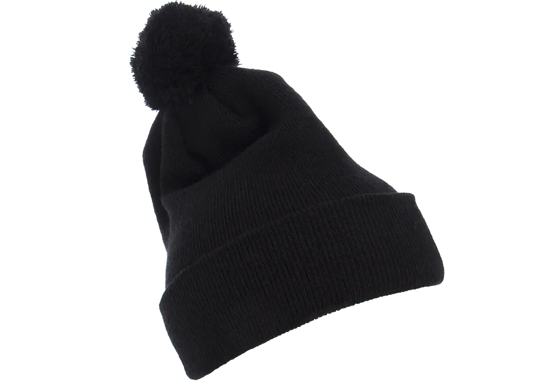 Flexfit YP Classics® cuffed pom pom knit beanie