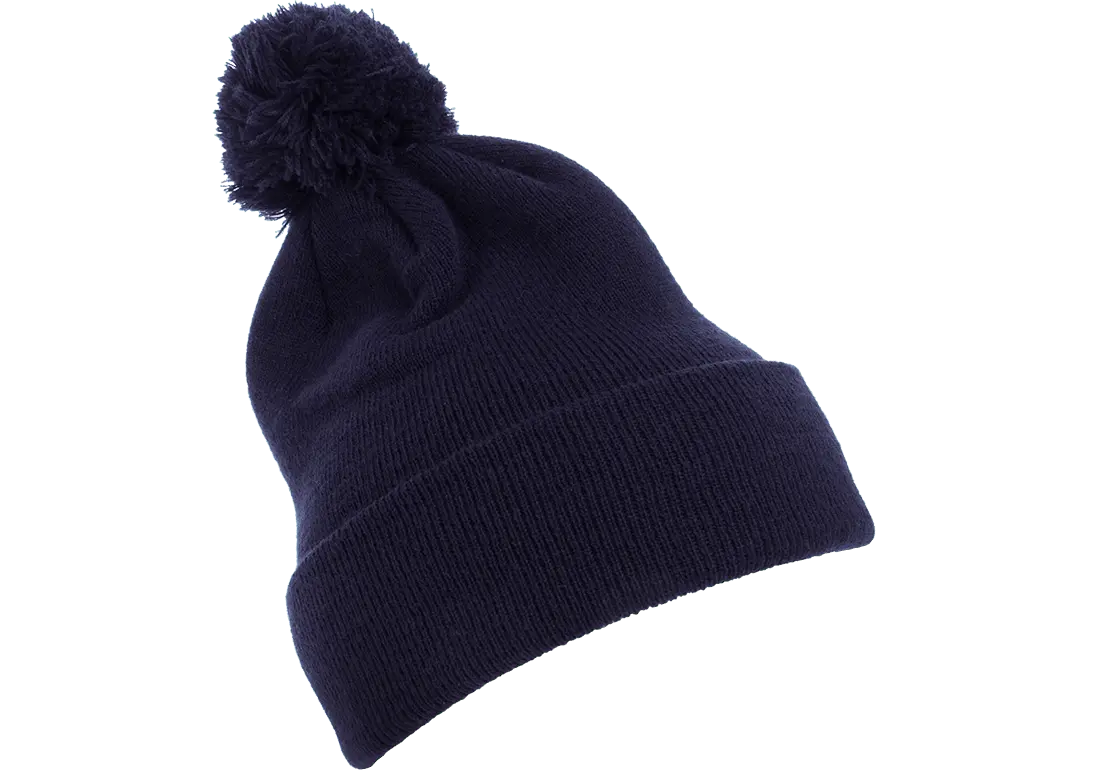Flexfit YP Classics® cuffed pom pom knit beanie