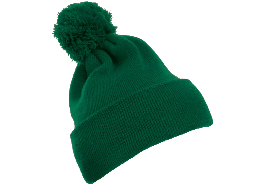 Flexfit YP Classics® cuffed pom pom knit beanie