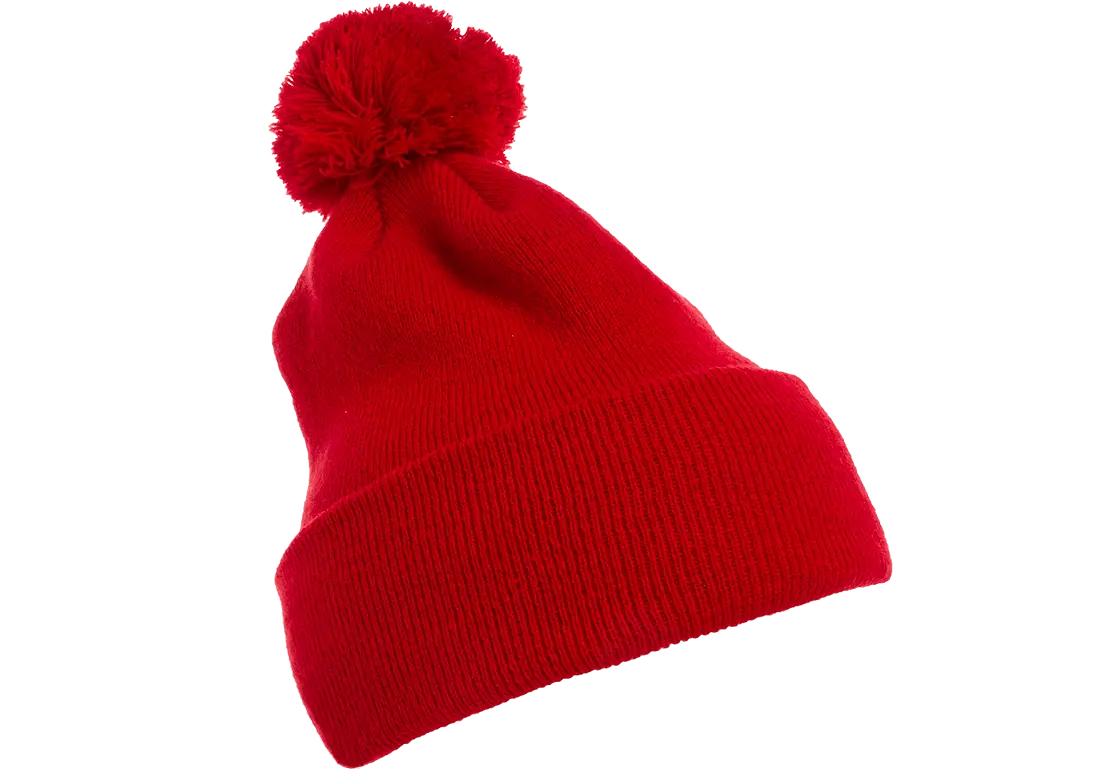 Flexfit YP Classics® cuffed pom pom knit beanie