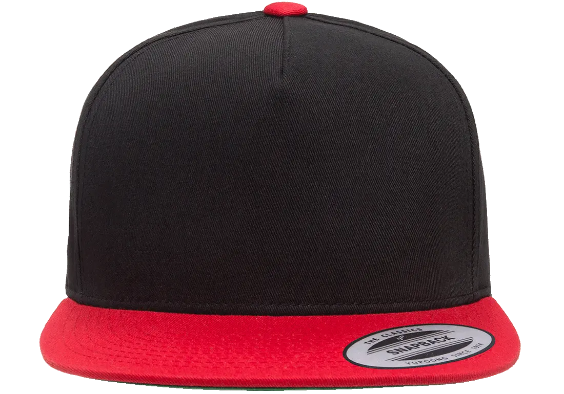 Flexfit YP Classics® 5-panel cotton twill snapback cap - 2-tone