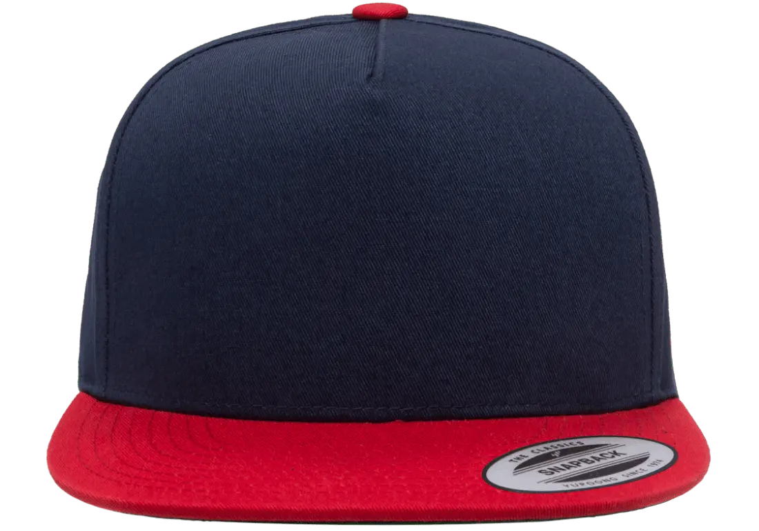 Flexfit YP Classics® 5-panel cotton twill snapback cap - 2-tone
