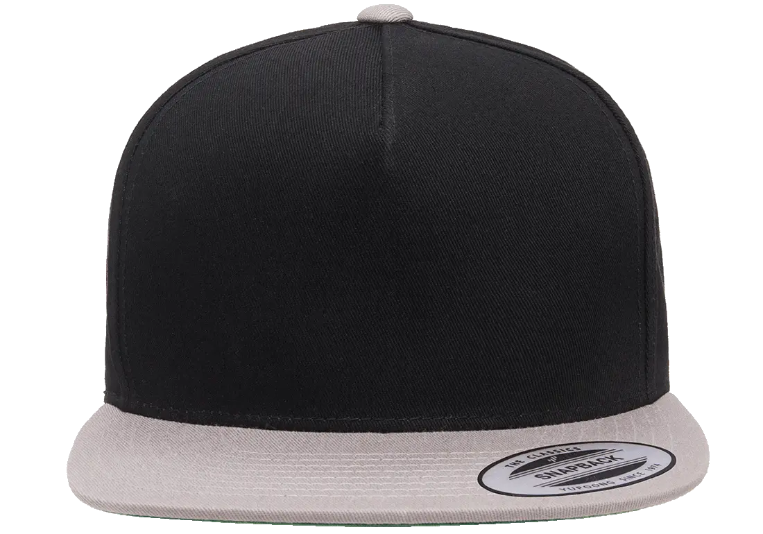 Flexfit YP Classics® 5-panel cotton twill snapback cap - 2-tone
