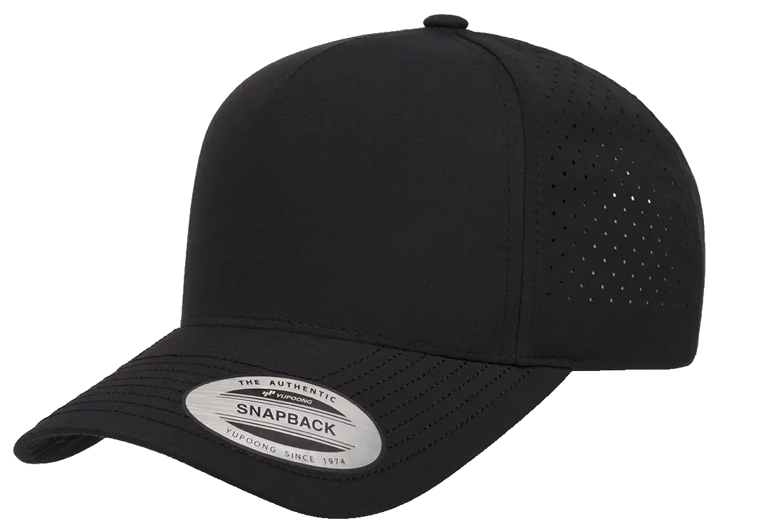 Flexfit YP Classics® 5-panel snapback cap with perforation