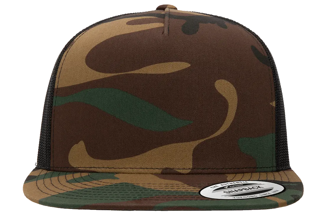 Flexfit YP Classics® classic trucker camo cap