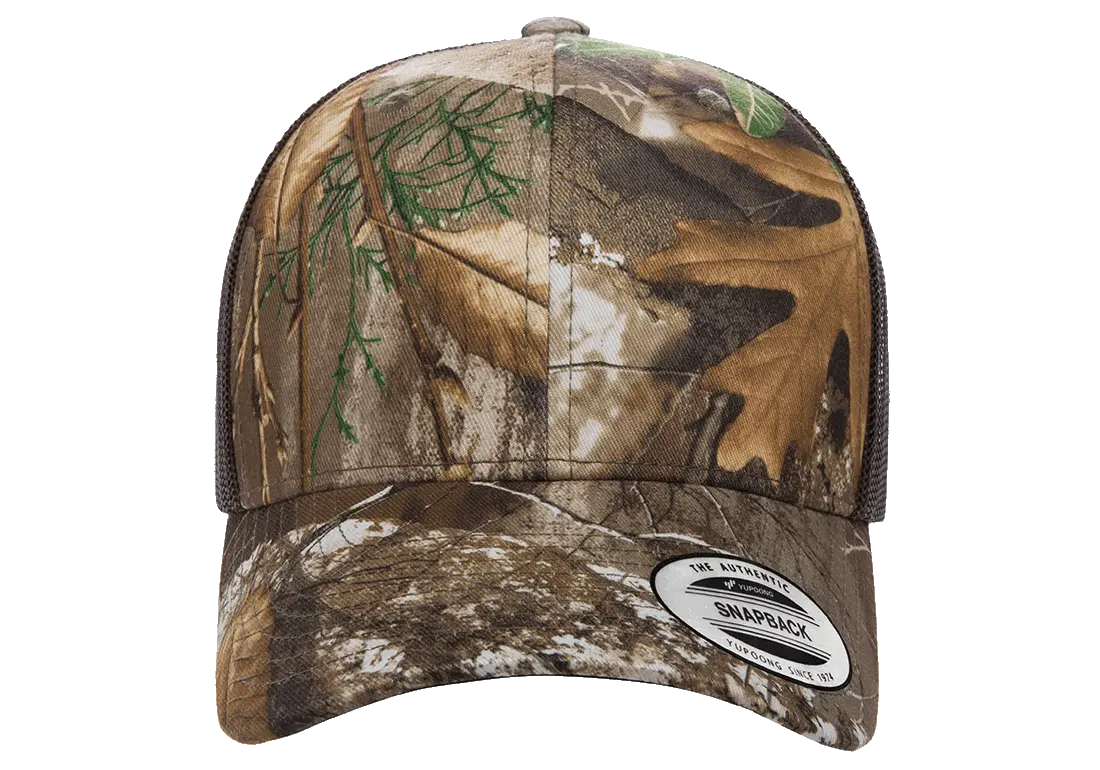 Flexfit YP Classics® Realtree® camo retro trucker cap