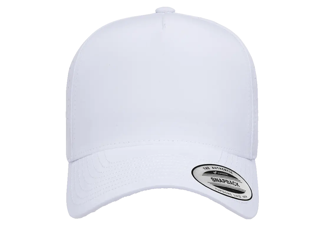 Flexfit YP Classics® 5-panel snapback cap with perforation