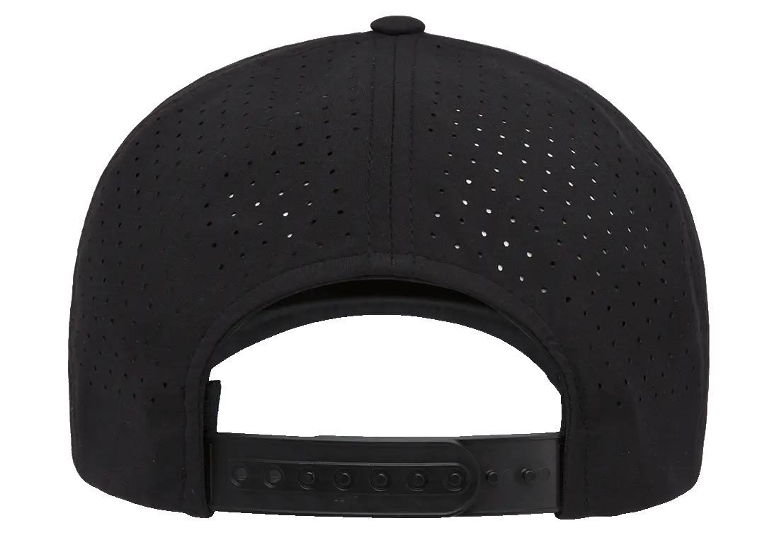 Flexfit YP Classics® 5-panel snapback cap with perforation