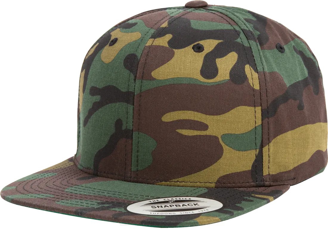 Flexfit YP Classics® premium snapback camo cap