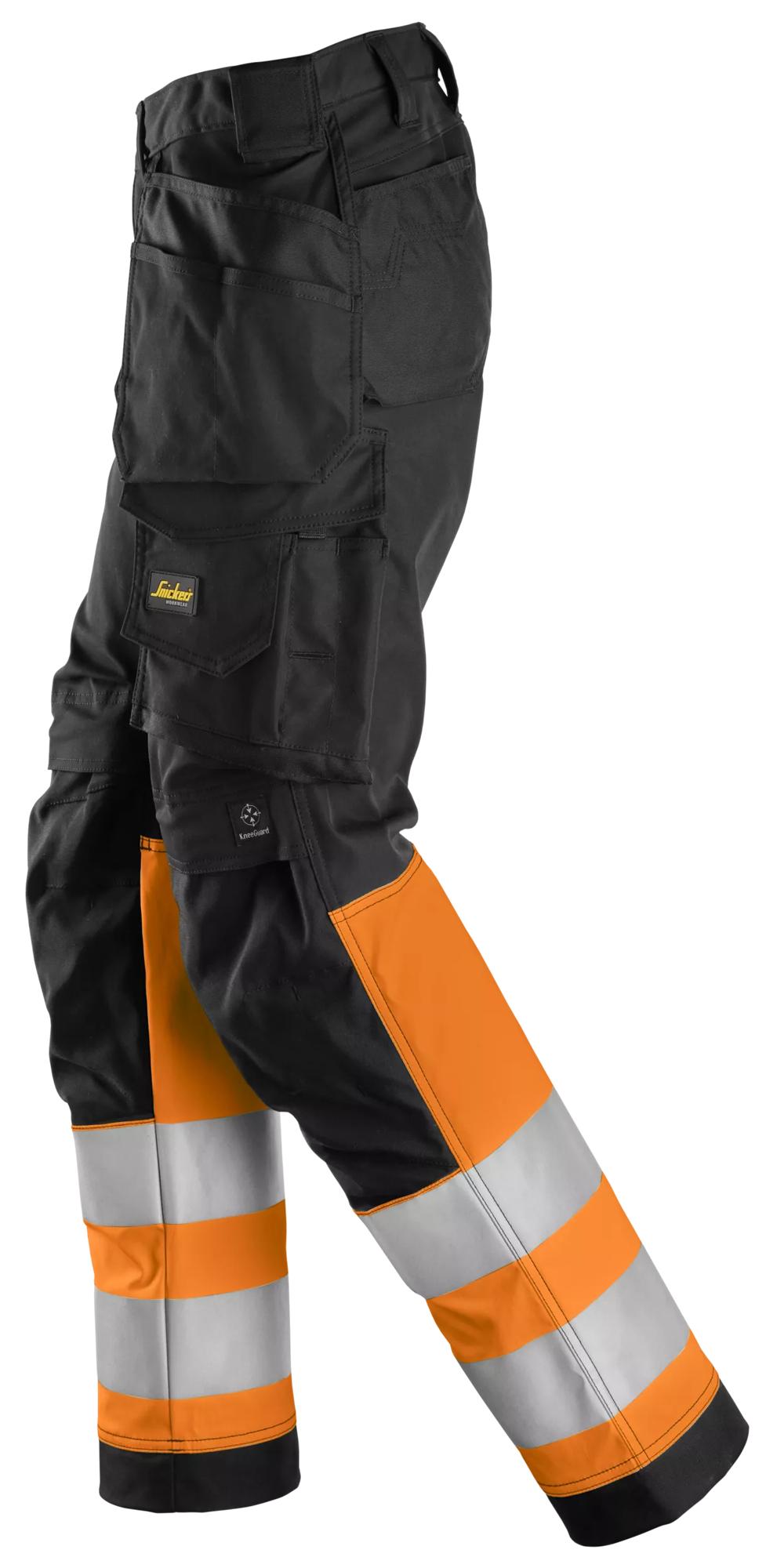 Snickers High-Vis Class 1 Women's Stretch Trouser Holster Pockets