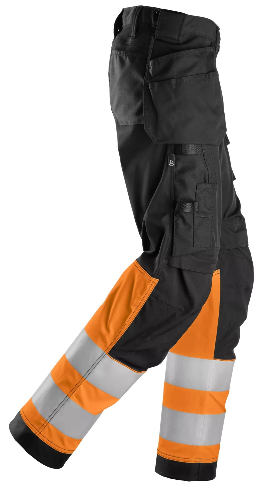 Snickers High-Vis Class 1 Women's Stretch Trouser Holster Pockets