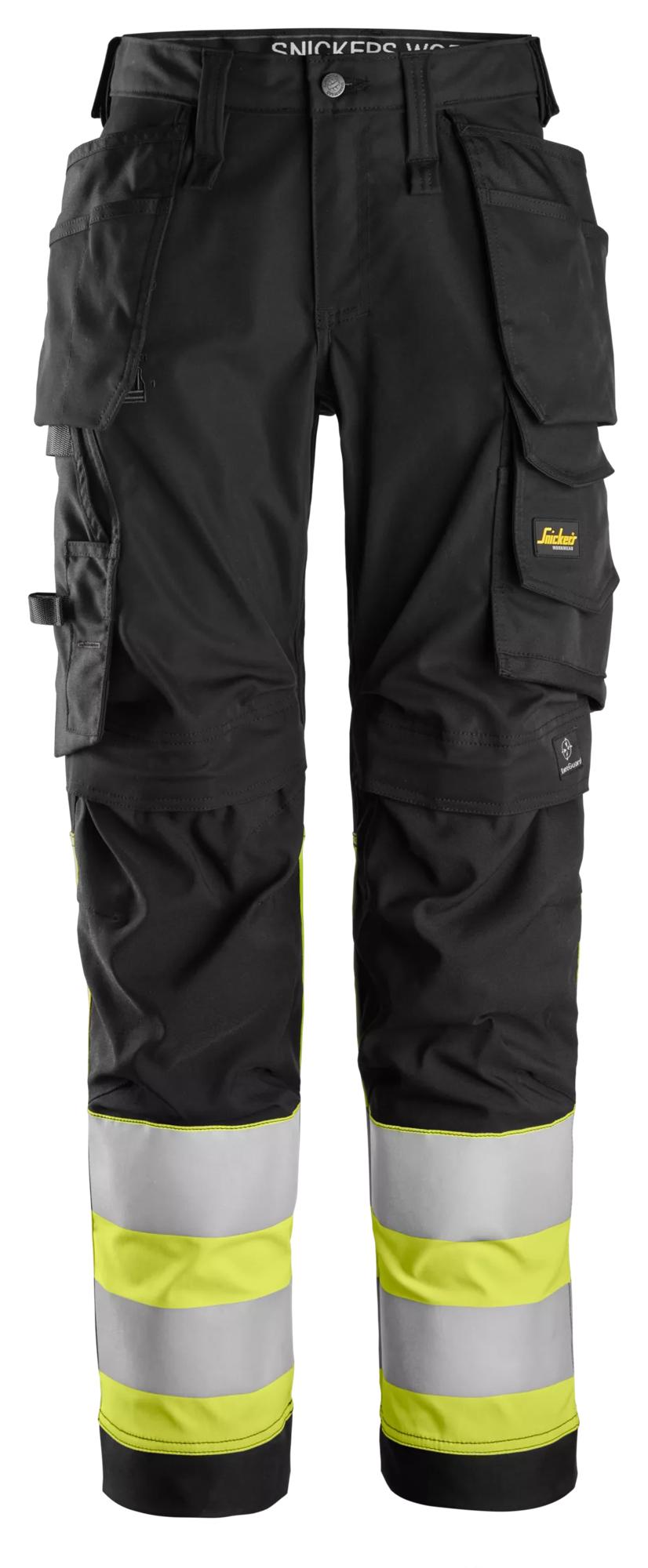 Snickers High-Vis Class 1 Women's Stretch Trouser Holster Pockets