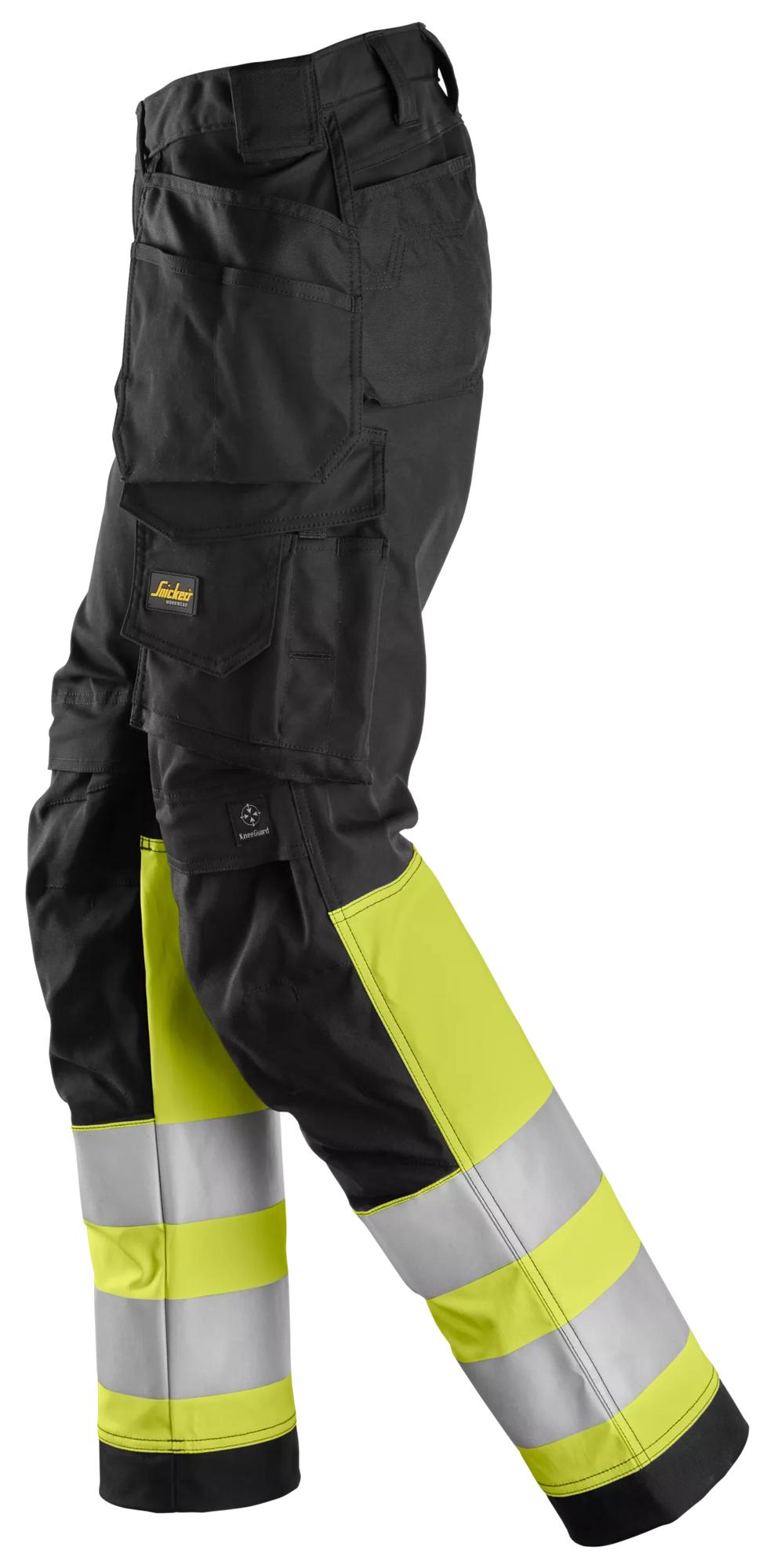 Snickers High-Vis Class 1 Women's Stretch Trouser Holster Pockets