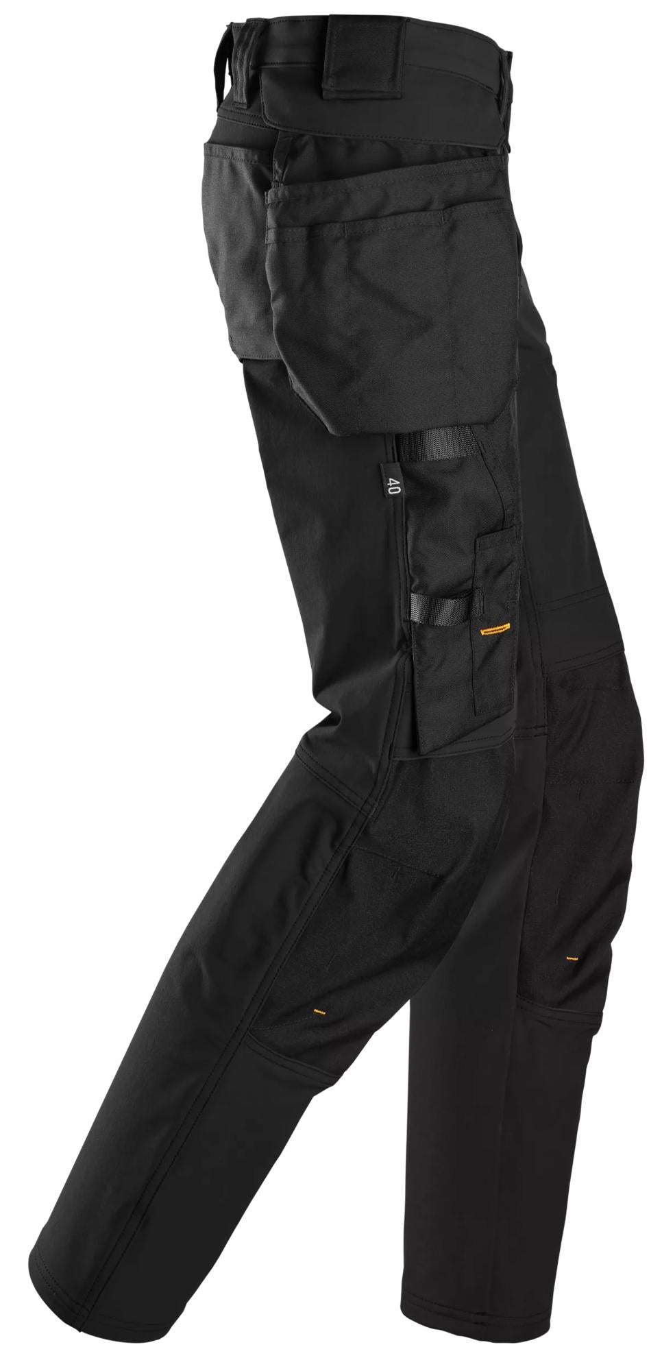 Snickers Women's Full-Stretch Trousers Detachable Holster Pockets
