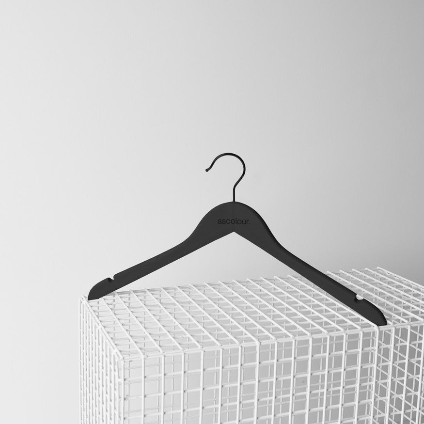AS Colour Black Logo Hanger