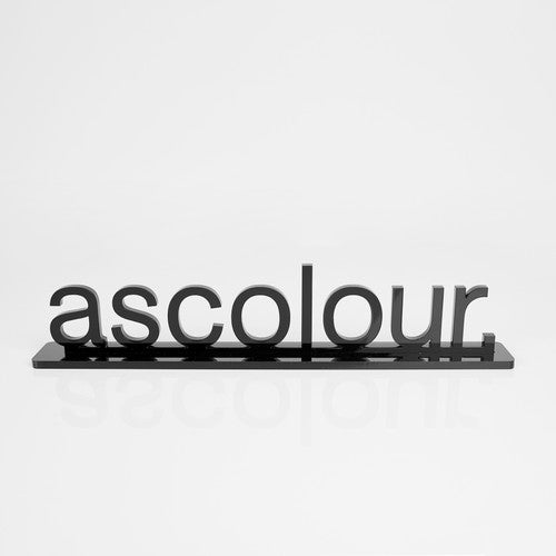 AS Colour AS Word Logo Plaque