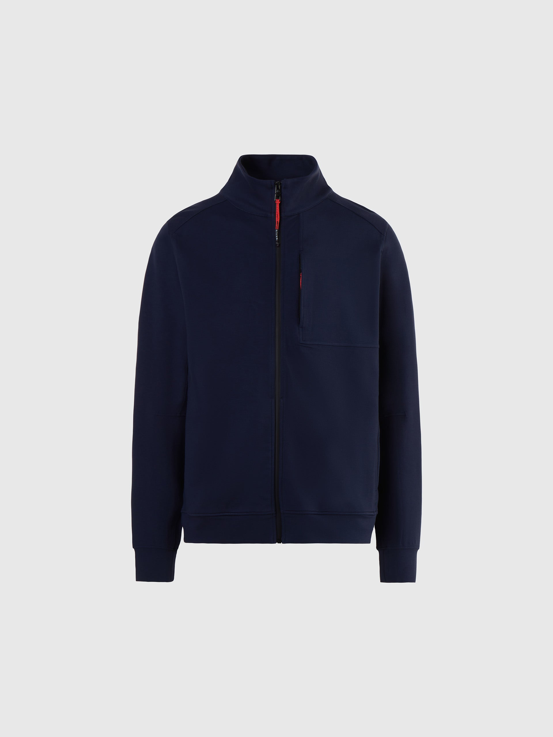 North Sails Interlock full-zipper sweatshirt