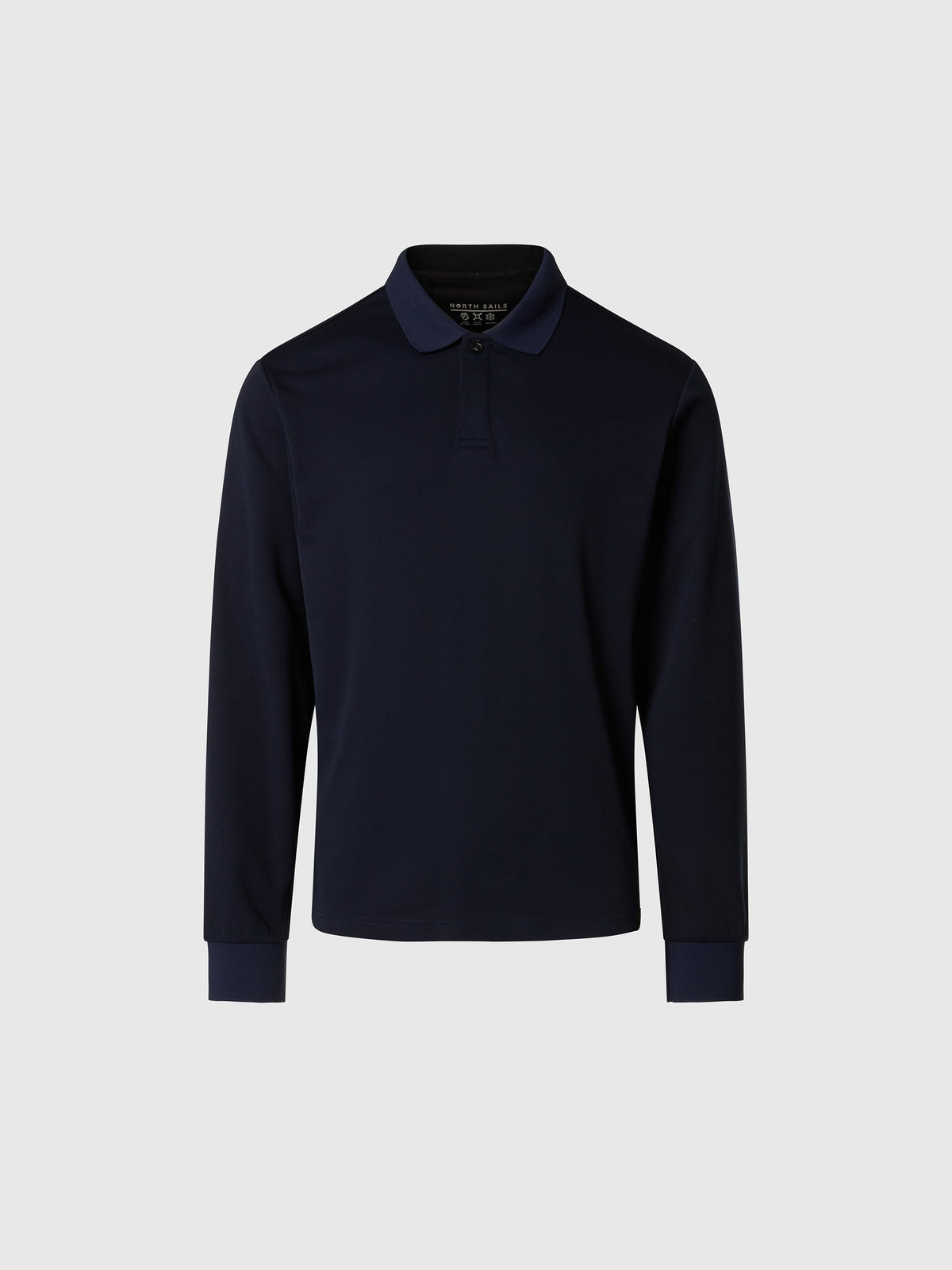 North Sails COOLMAX® long-sleeved polo shirt