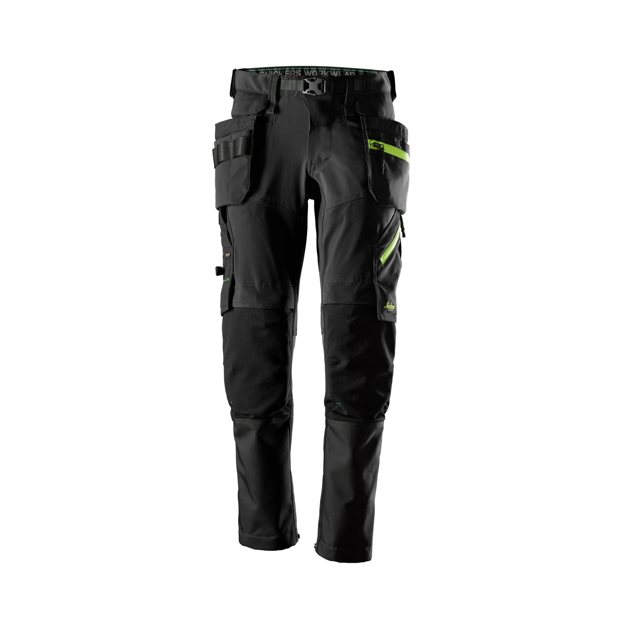 Snickers Softshell Stretch Trousers+ Detachable Holster Pockets