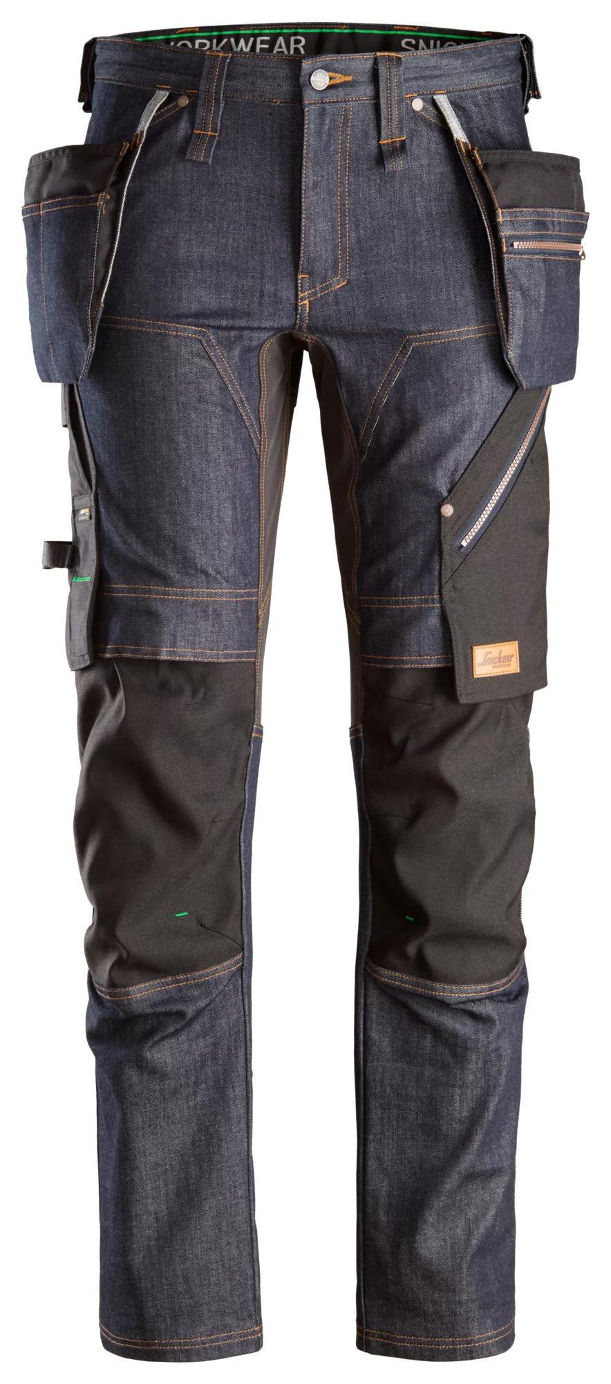 Snickers Denim Work Trousers+ Holster Pockets