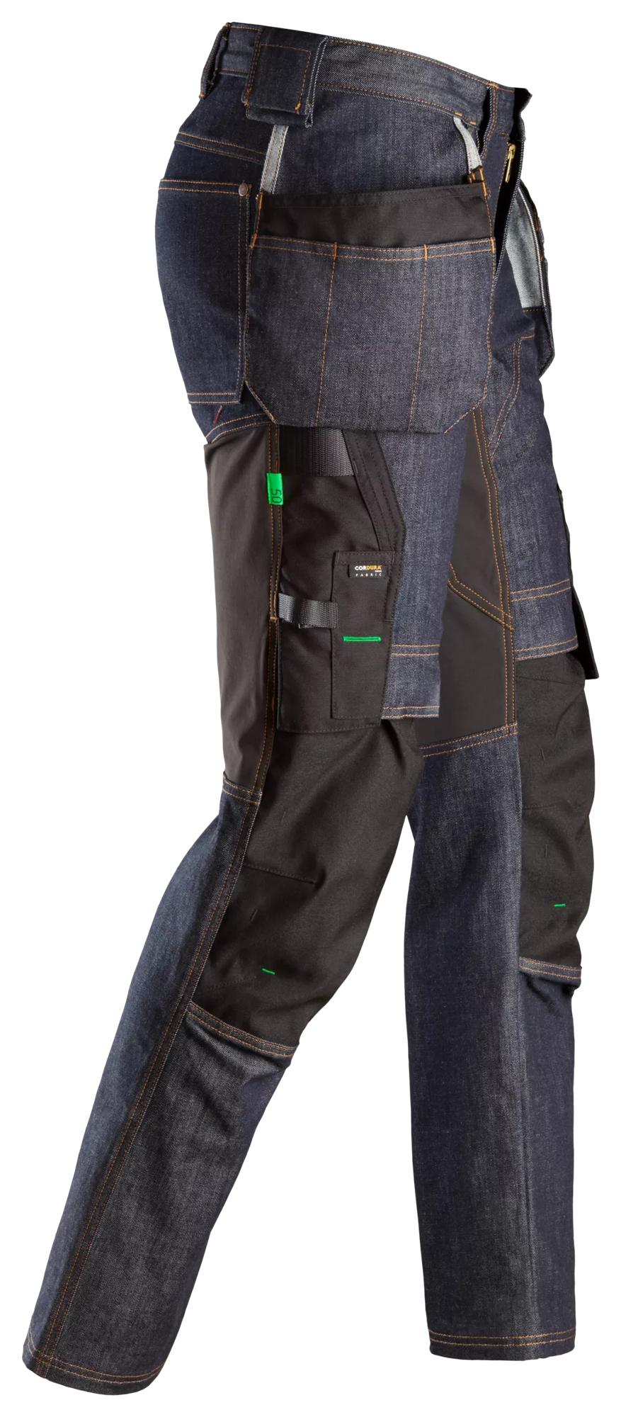 Snickers Denim Work Trousers+ Holster Pockets
