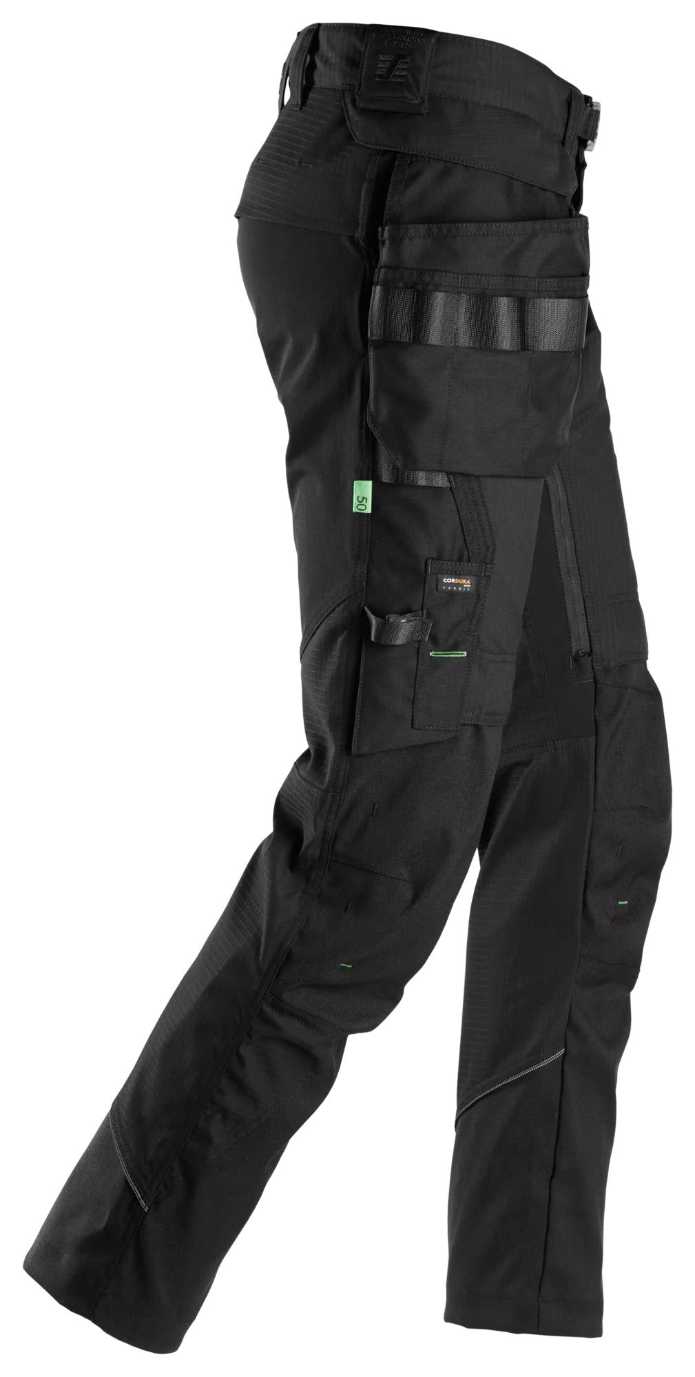 Snickers Work Trousers+ Detachable Holster Pockets
