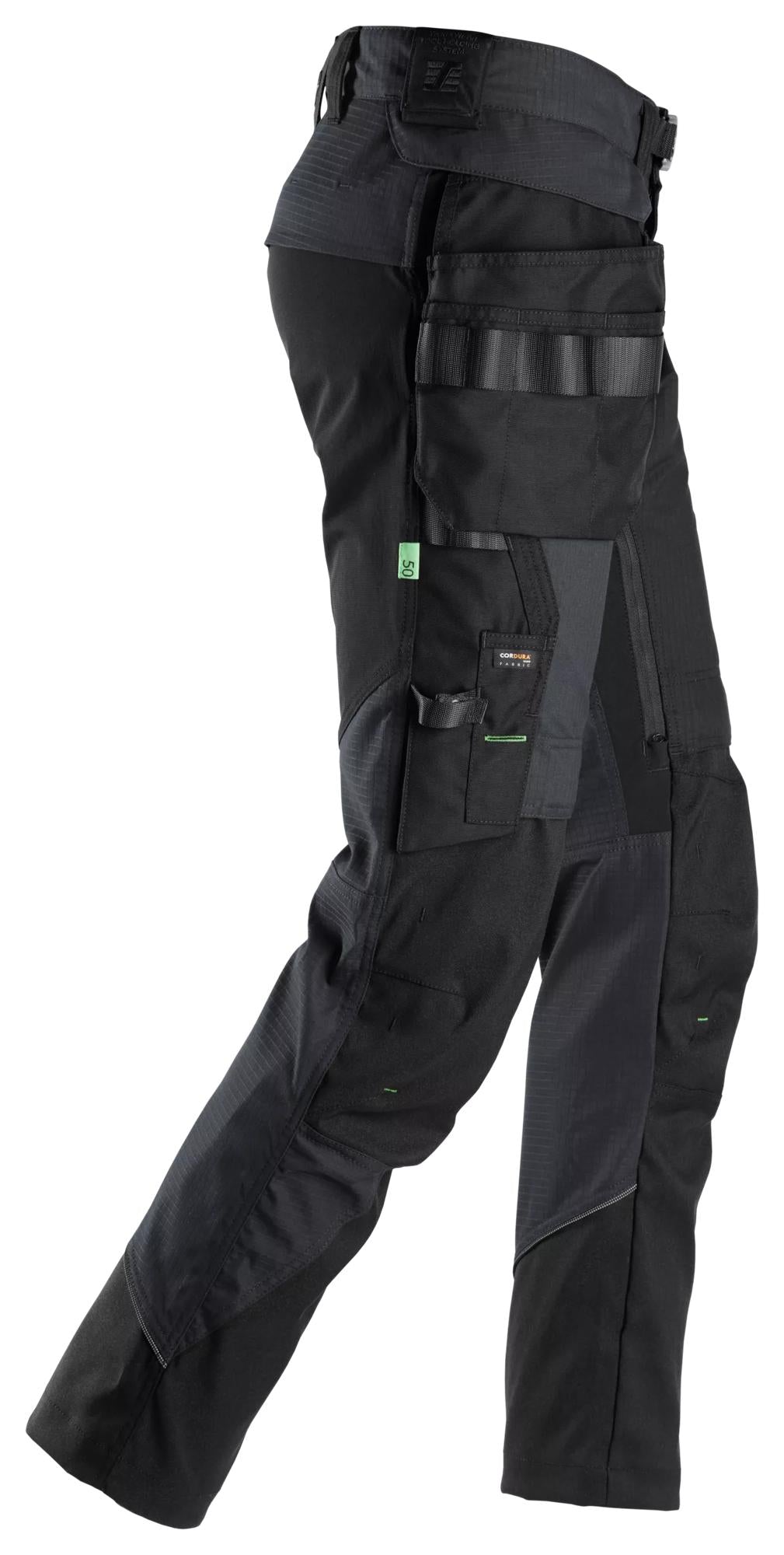 Snickers Work Trousers+ Detachable Holster Pockets