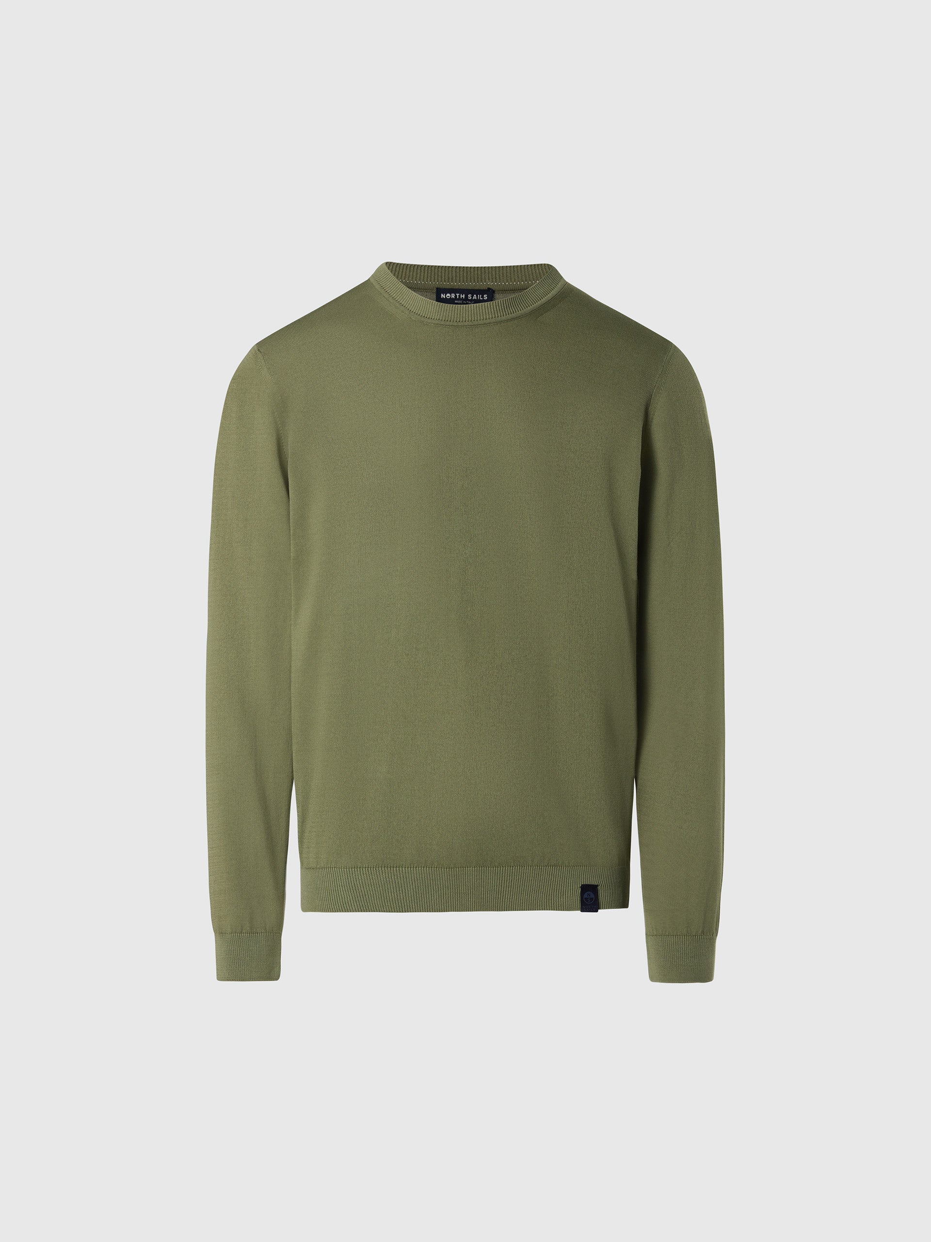 North Sails Crew-neck sweater with logo label