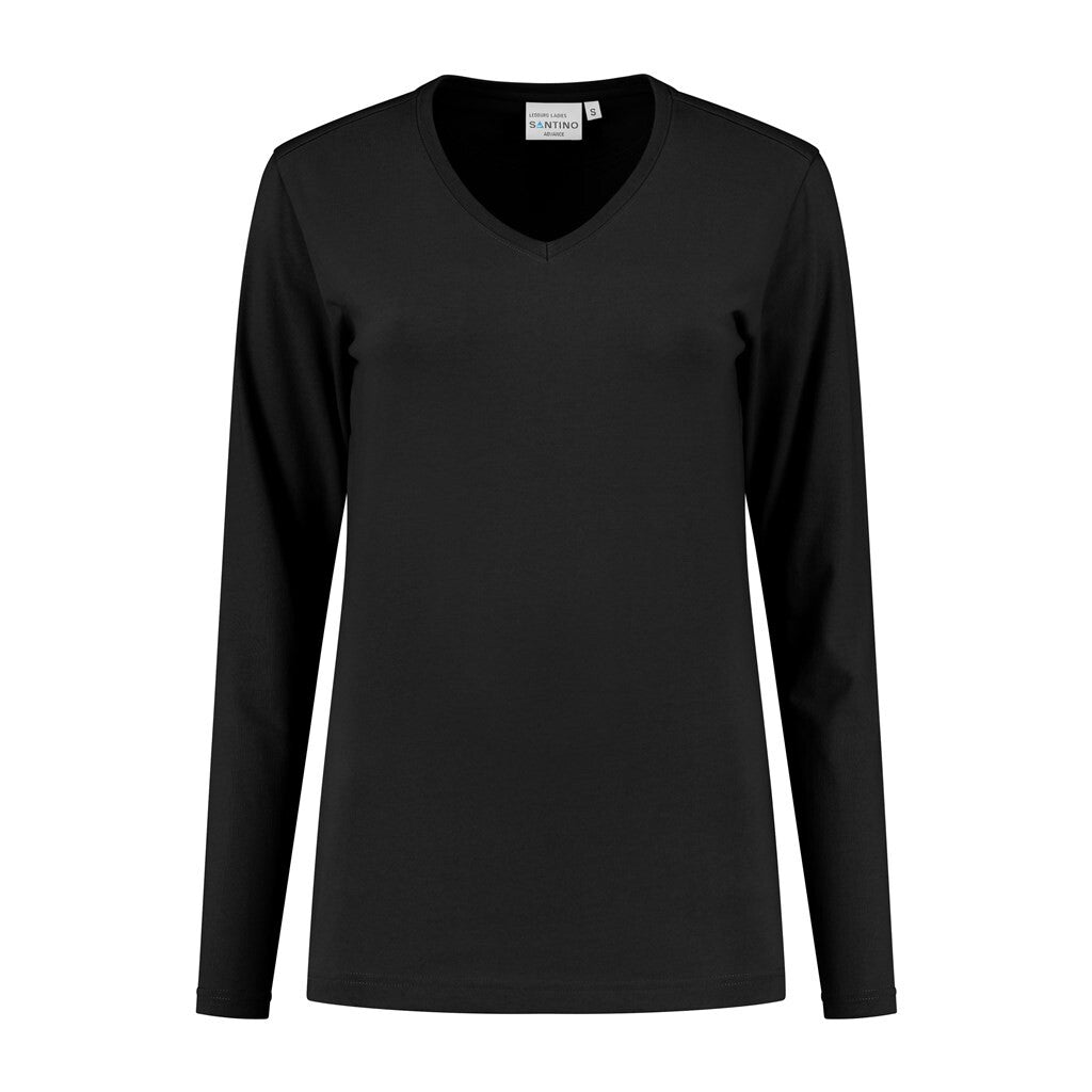 Santino antino T - shirt Ledburg Ladies - Black - XXL