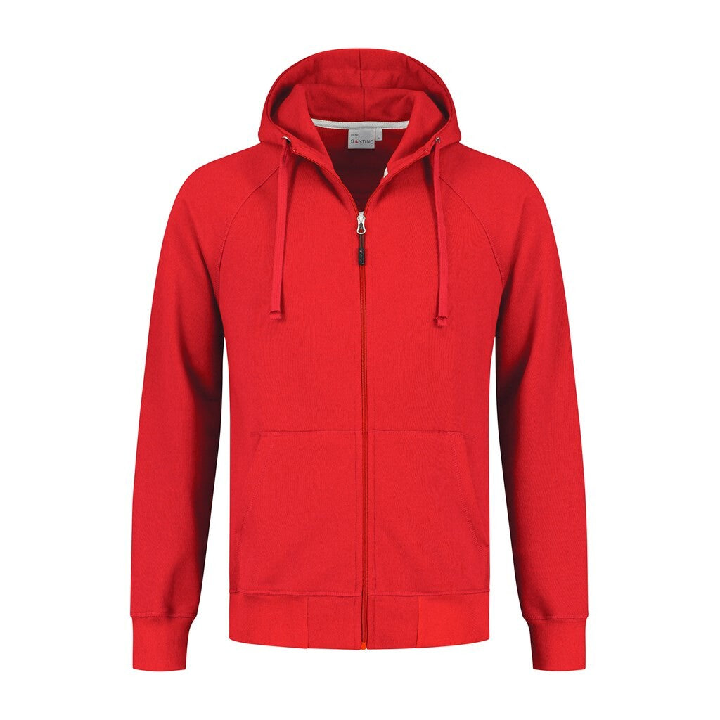 Santino antino Hooded Sweatvest Reno - Red - XXL