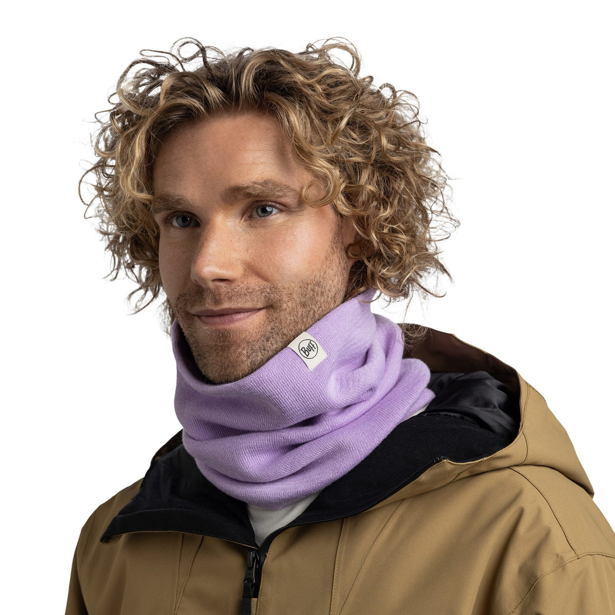 Buff Knitted Neck Warmer Lilon