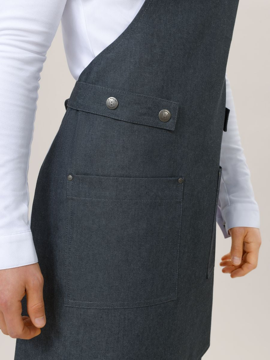Le Dakota strap Heavy Black Denim