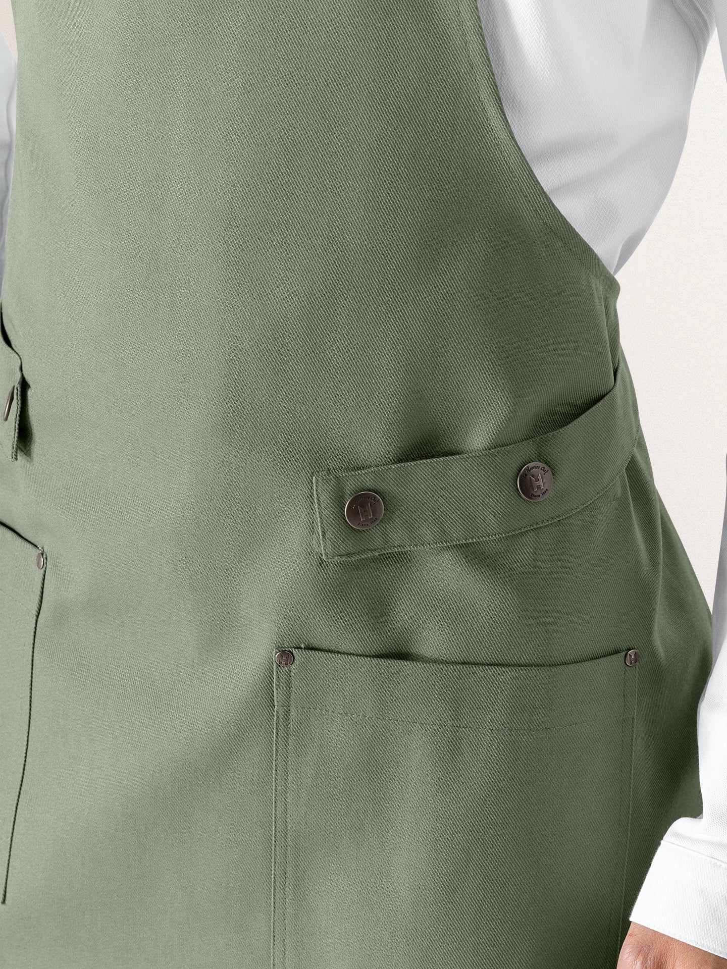Le Dakota strap Green Canvas