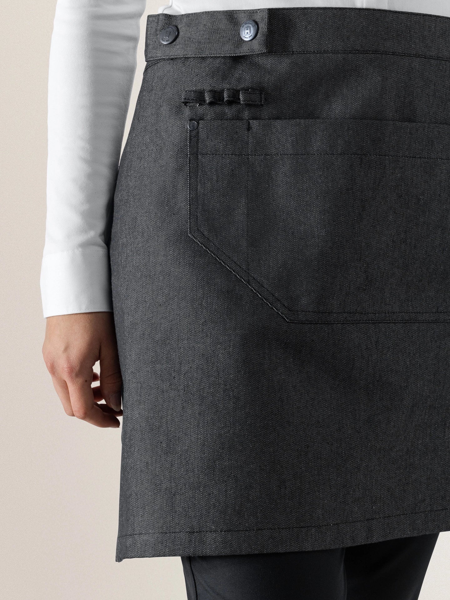 Le Miami strap Heavy Black Denim