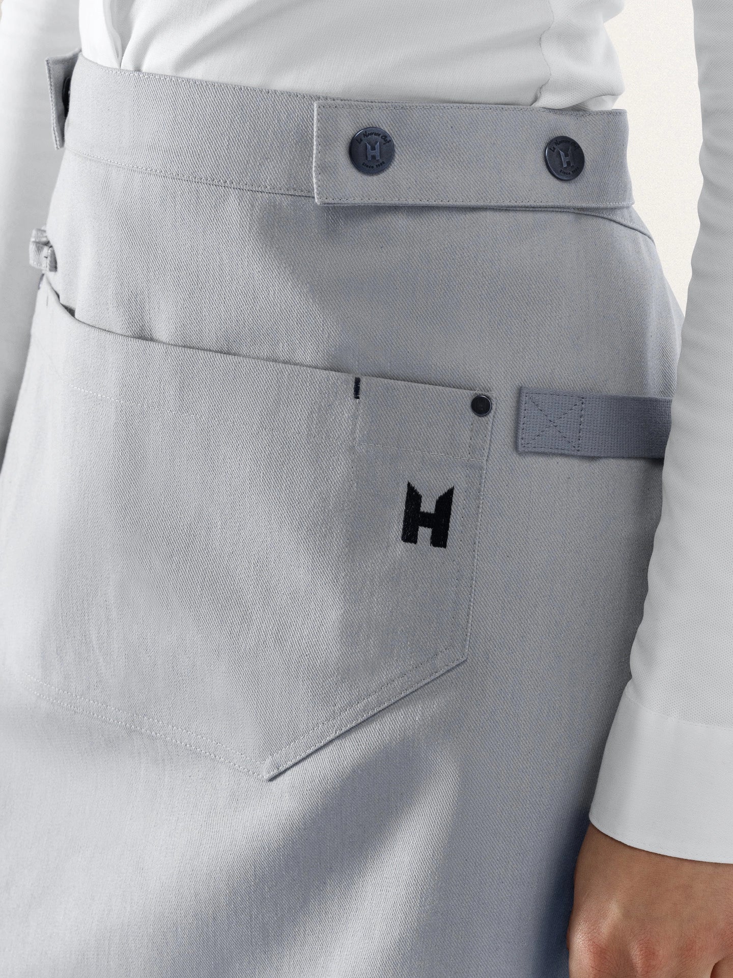 Le Miami strap Heavy Grey Denim