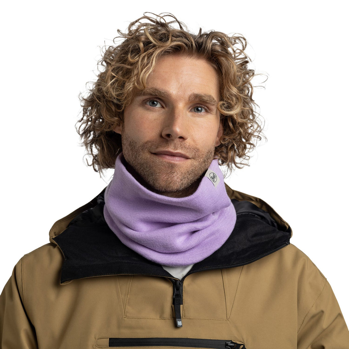 Buff Knitted Neck Warmer Lilon