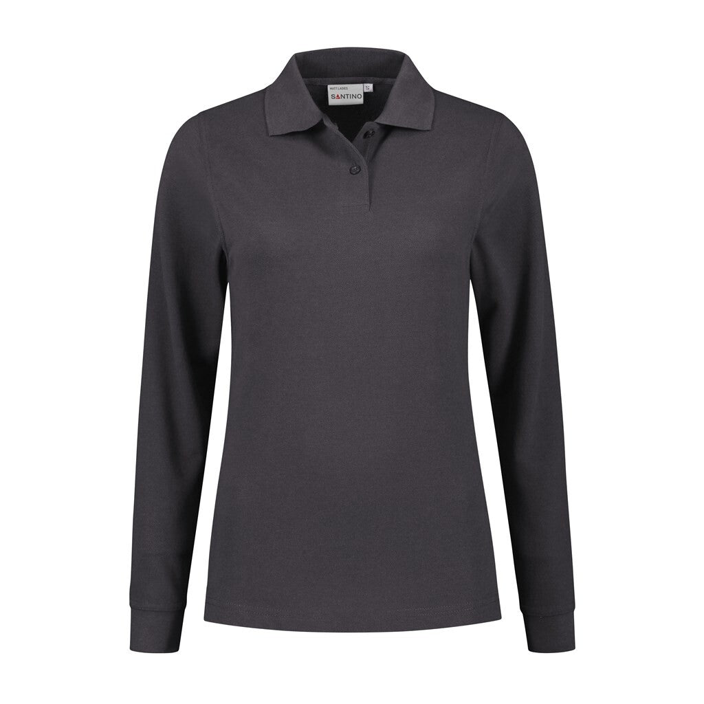 Santino antino Poloshirt Matt Ladies - Graphite - XXL