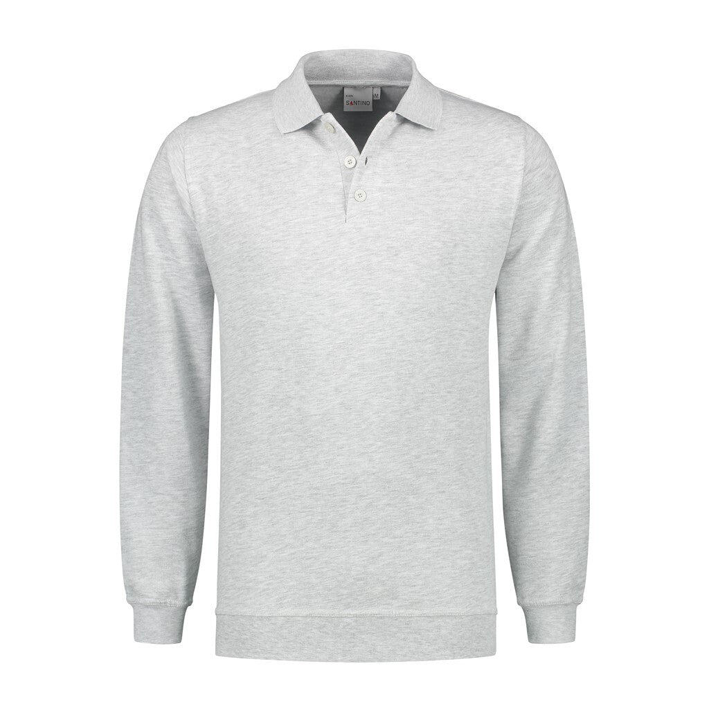 Santino antino Polosweater Robin - Ash Grey - XXL
