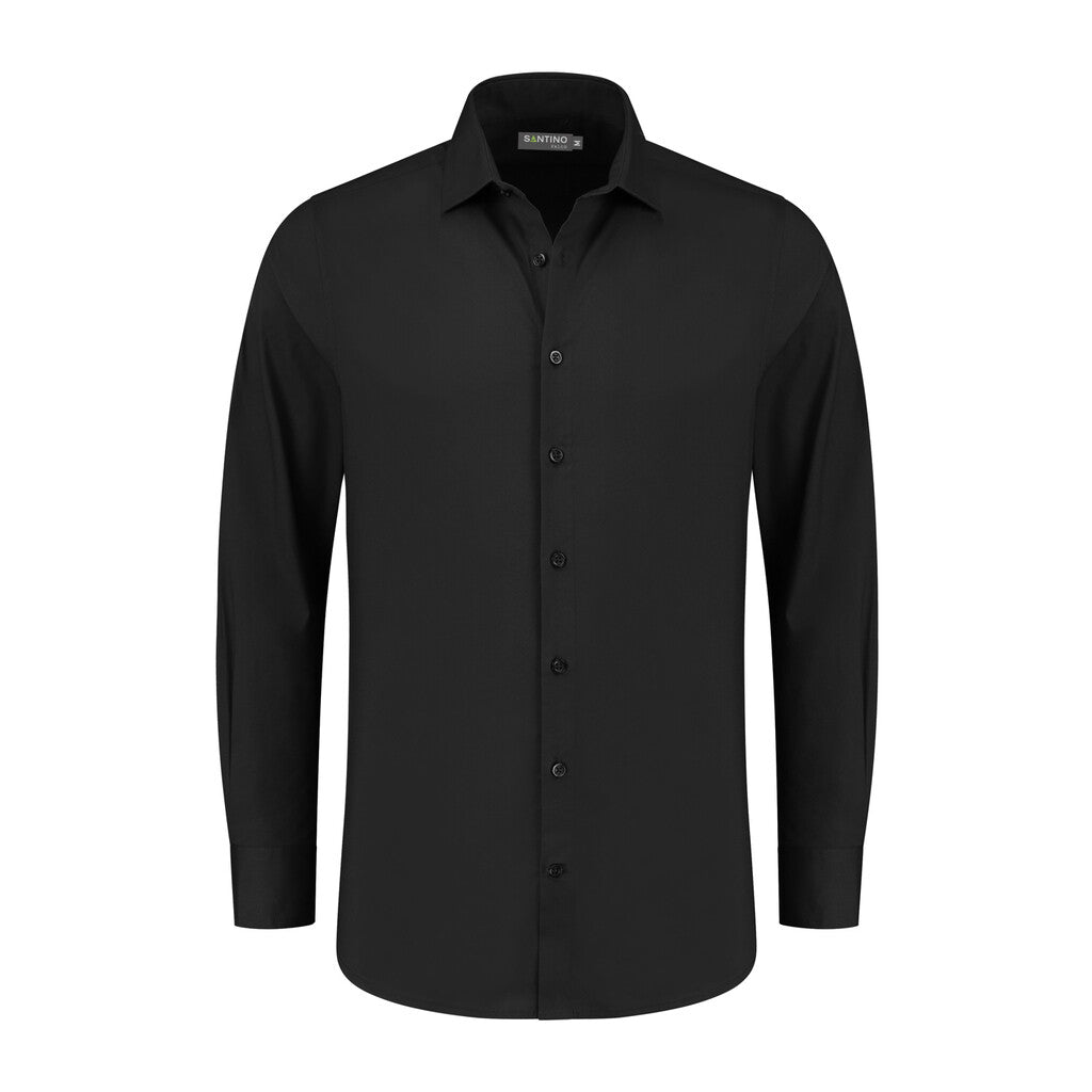 Santino antino Shirt Falco - Black - XXL