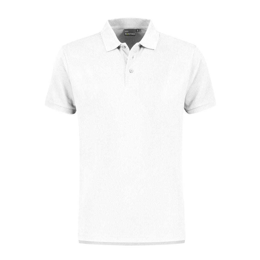 Santino antino Poloshirt Monza - White - XXL