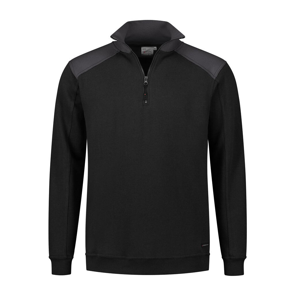 Santino antino Zipsweater Tokyo - Black / Graphite - XXL
